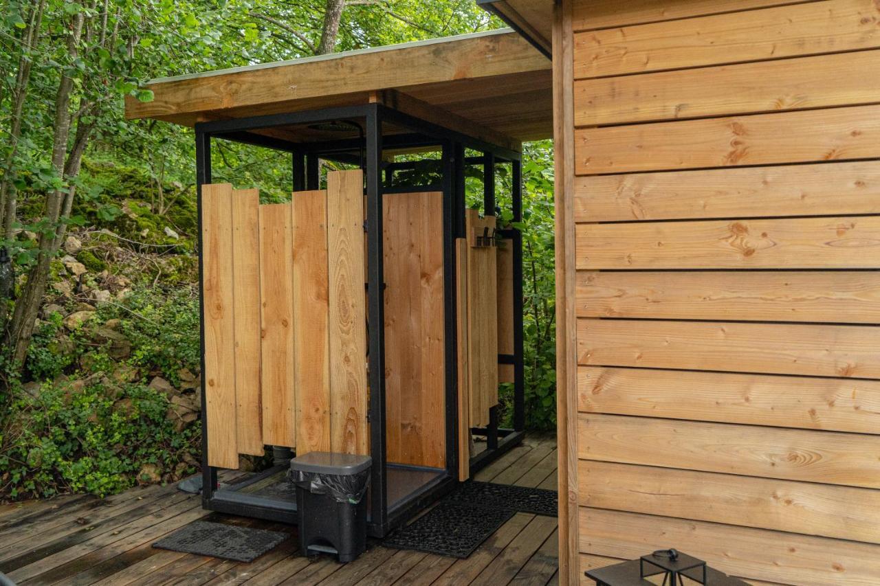 Le Moonloft Insolite Tiny-House Dans Les Arbres & 1 Seance De Sauna Pour 2 Avec Vue Panoramique Osenbach Exterior foto