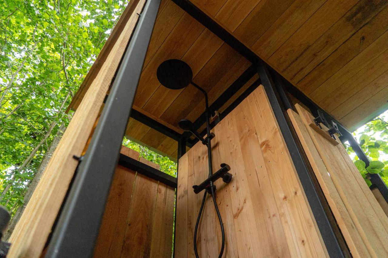 Le Moonloft Insolite Tiny-House Dans Les Arbres & 1 Seance De Sauna Pour 2 Avec Vue Panoramique Osenbach Exterior foto