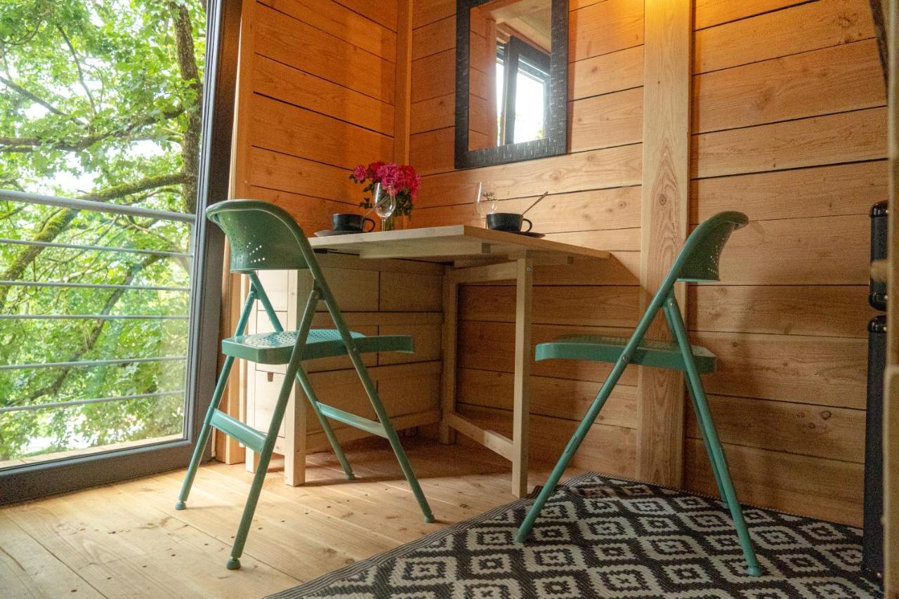 Le Moonloft Insolite Tiny-House Dans Les Arbres & 1 Seance De Sauna Pour 2 Avec Vue Panoramique Osenbach Exterior foto
