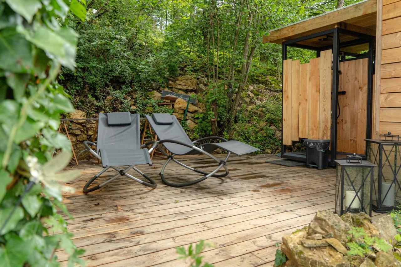 Le Moonloft Insolite Tiny-House Dans Les Arbres & 1 Seance De Sauna Pour 2 Avec Vue Panoramique Osenbach Exterior foto