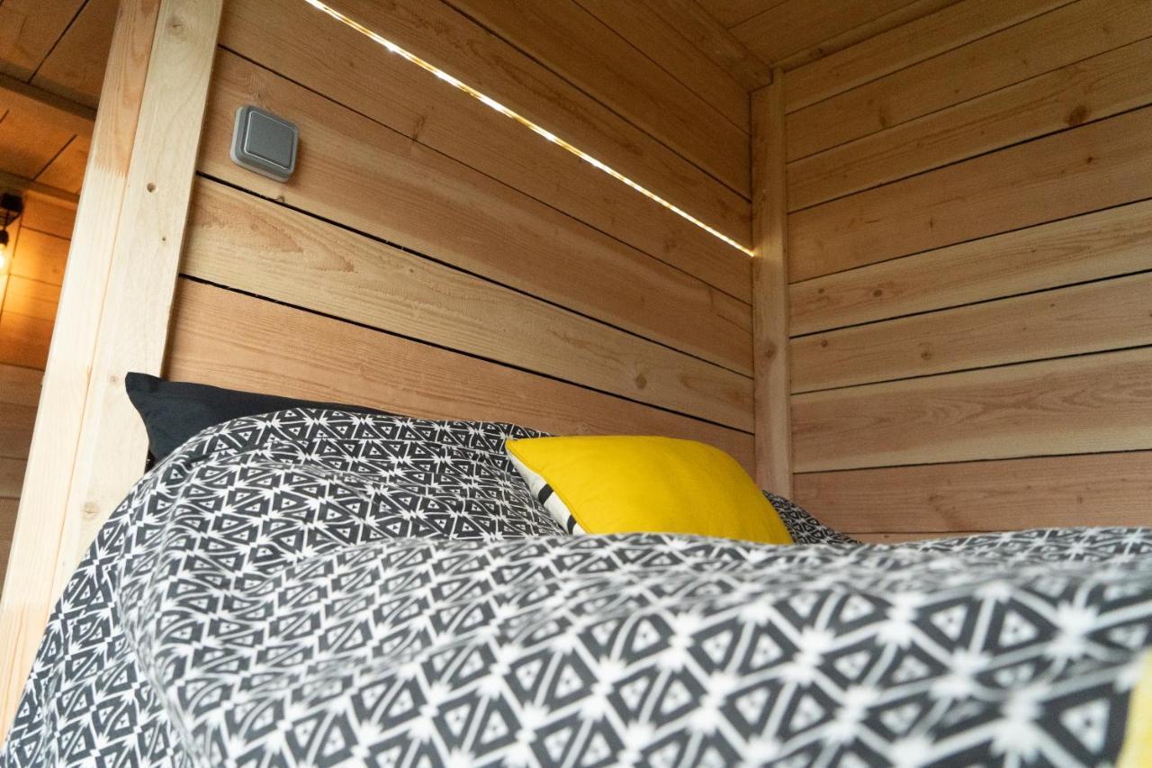 Le Moonloft Insolite Tiny-House Dans Les Arbres & 1 Seance De Sauna Pour 2 Avec Vue Panoramique Osenbach Exterior foto